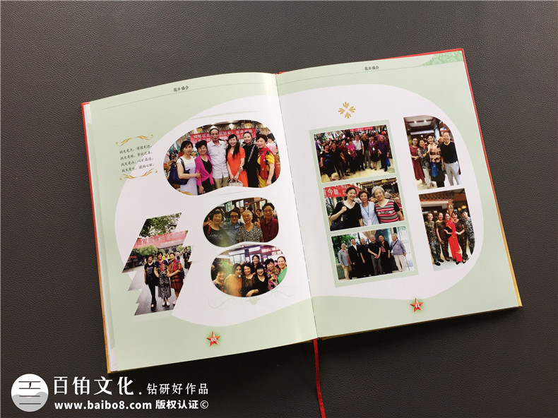 戰(zhàn)友聚會紀念冊的常見版塊