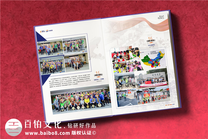 訓練營結業(yè)紀念冊-企業(yè)培訓學習留念相冊影集