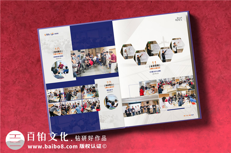 訓練營結業(yè)紀念冊-企業(yè)培訓學習留念相冊影集