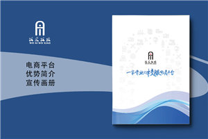 電商平臺(tái)簡介宣傳冊(cè)設(shè)計(jì)-校服電商采購平臺(tái)畫冊(cè)