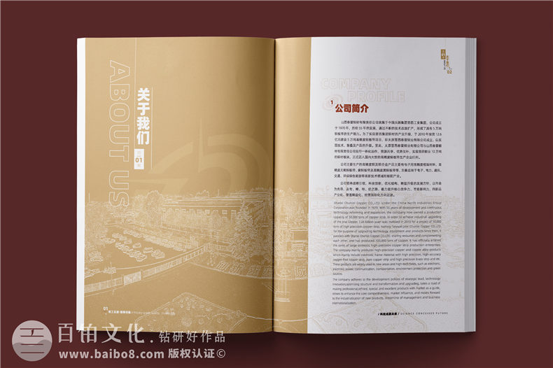 銅材產(chǎn)品宣傳冊(cè)設(shè)計(jì)-銅業(yè)公司畫冊(cè)簡(jiǎn)介樣本定制